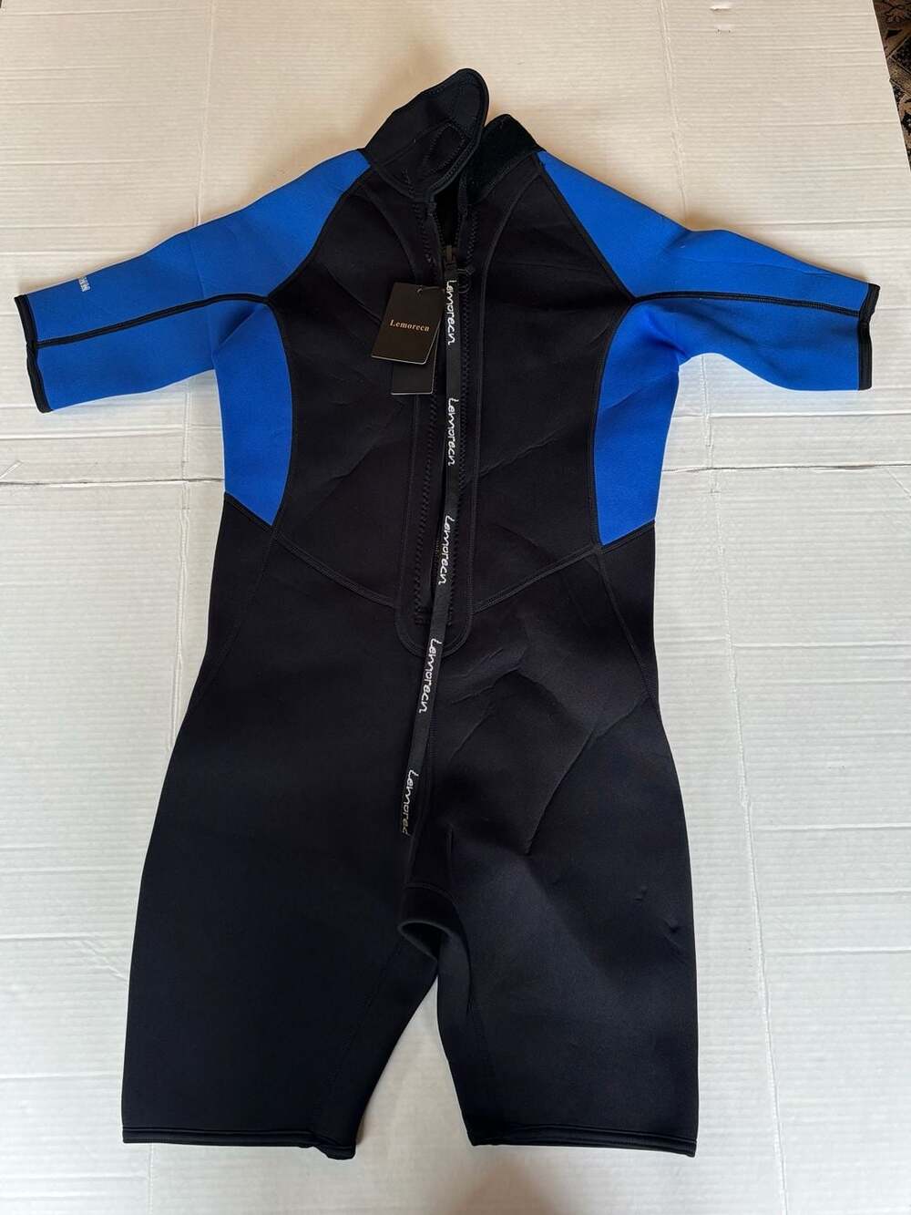 Lemorecn 3mm Neoprene Shorty Wetsuit Size Small New with Tags